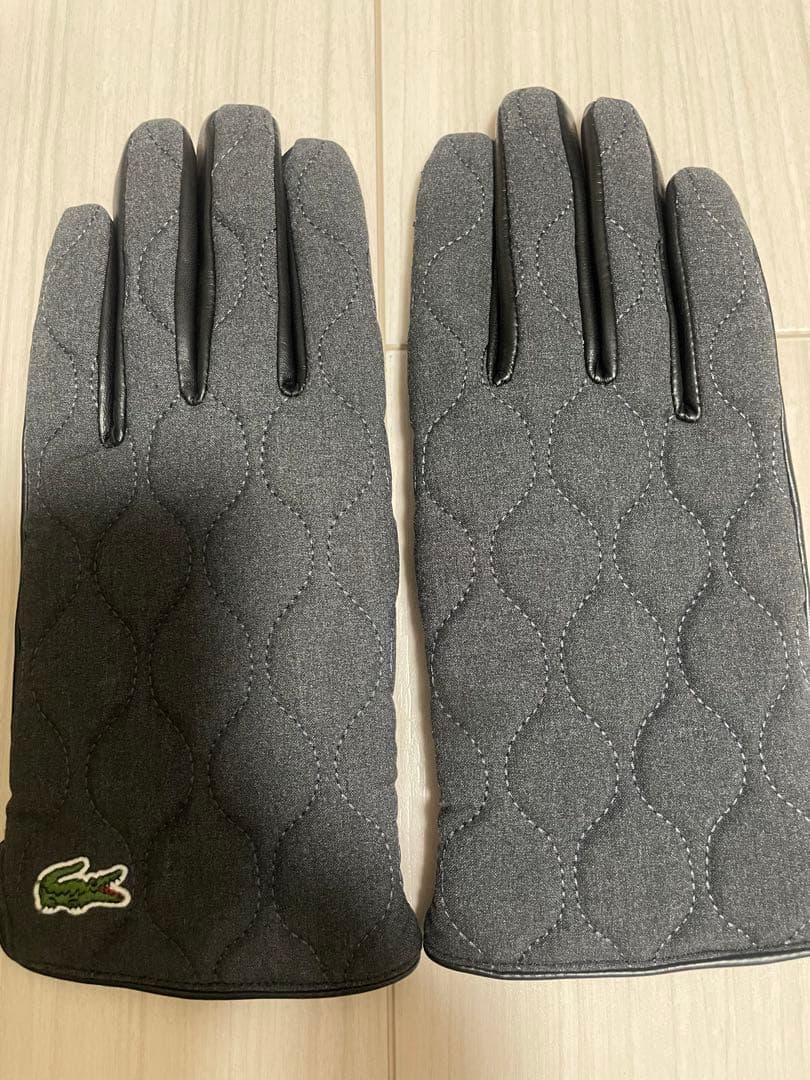 LACOSTE ラコステ　コンビネーションキルティンググローブ　元値15400円