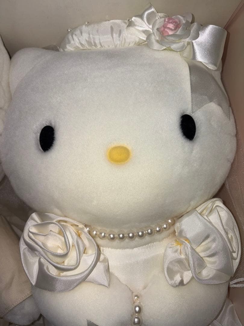 【超希少超レア品】桂由美　ハローキティ・ダニエルウェディングドール大　ペアセット