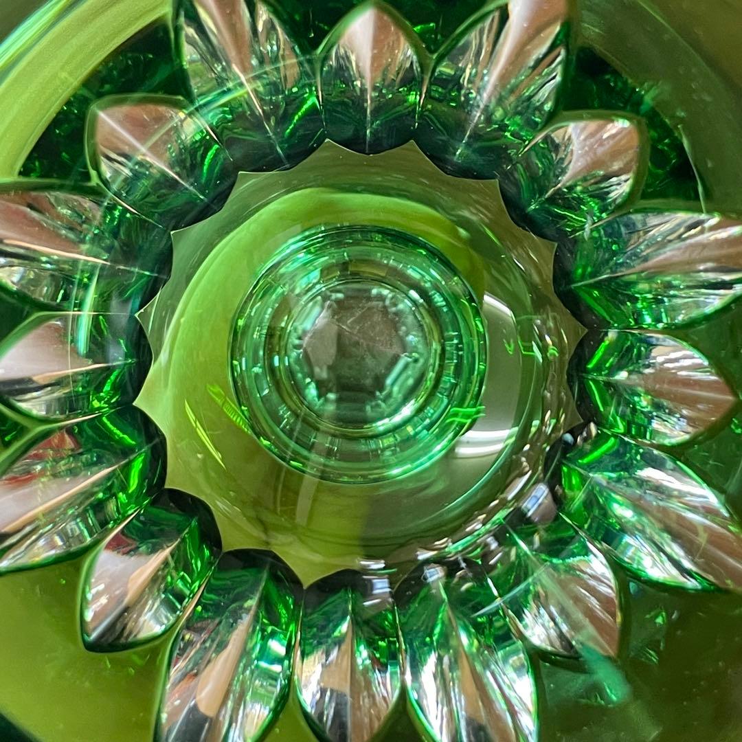 Baccarat バカラ グリーン 6客 ワイングラス グラス 食器