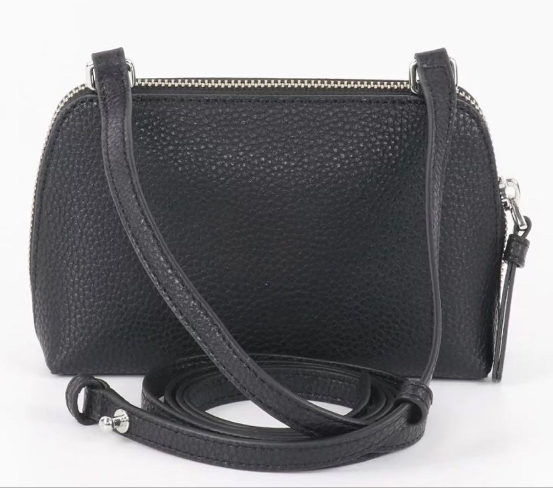 MARC JACOBS ブラックミニショルダーバッグ