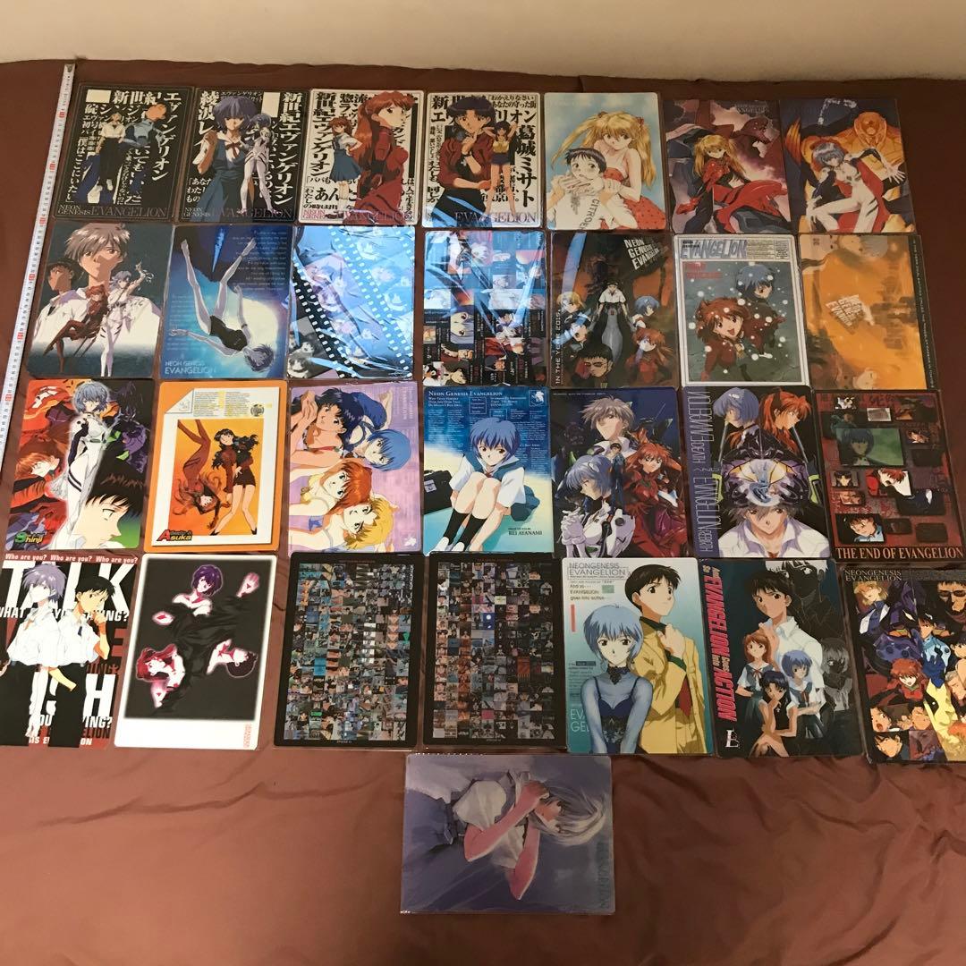 新世紀エヴァンゲリオン　未使用品　下敷き【約26cm×約19cm】セット　29枚