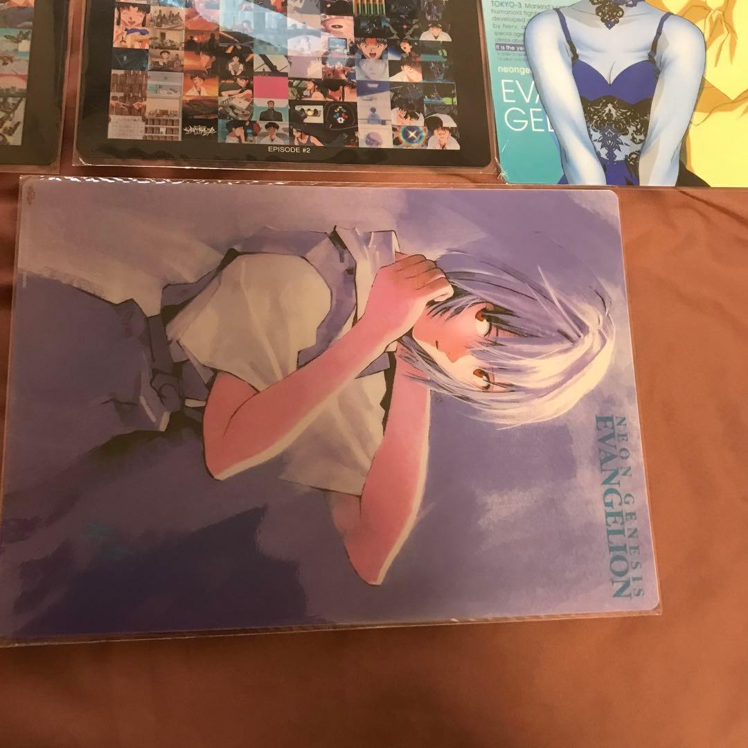 新世紀エヴァンゲリオン　未使用品　下敷き【約26cm×約19cm】セット　29枚