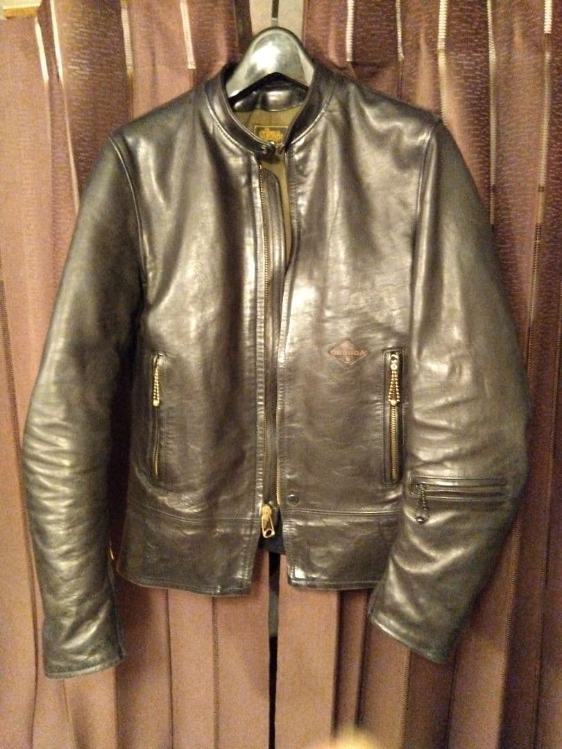 GERUGA ゲルガ GR-J-12 シングルライダース 馬革