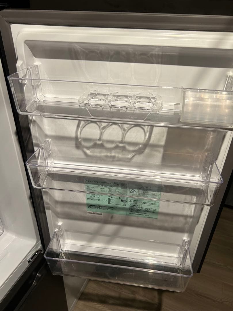 値下げしました！！ 2024年製 超美品冷蔵庫 AQUA