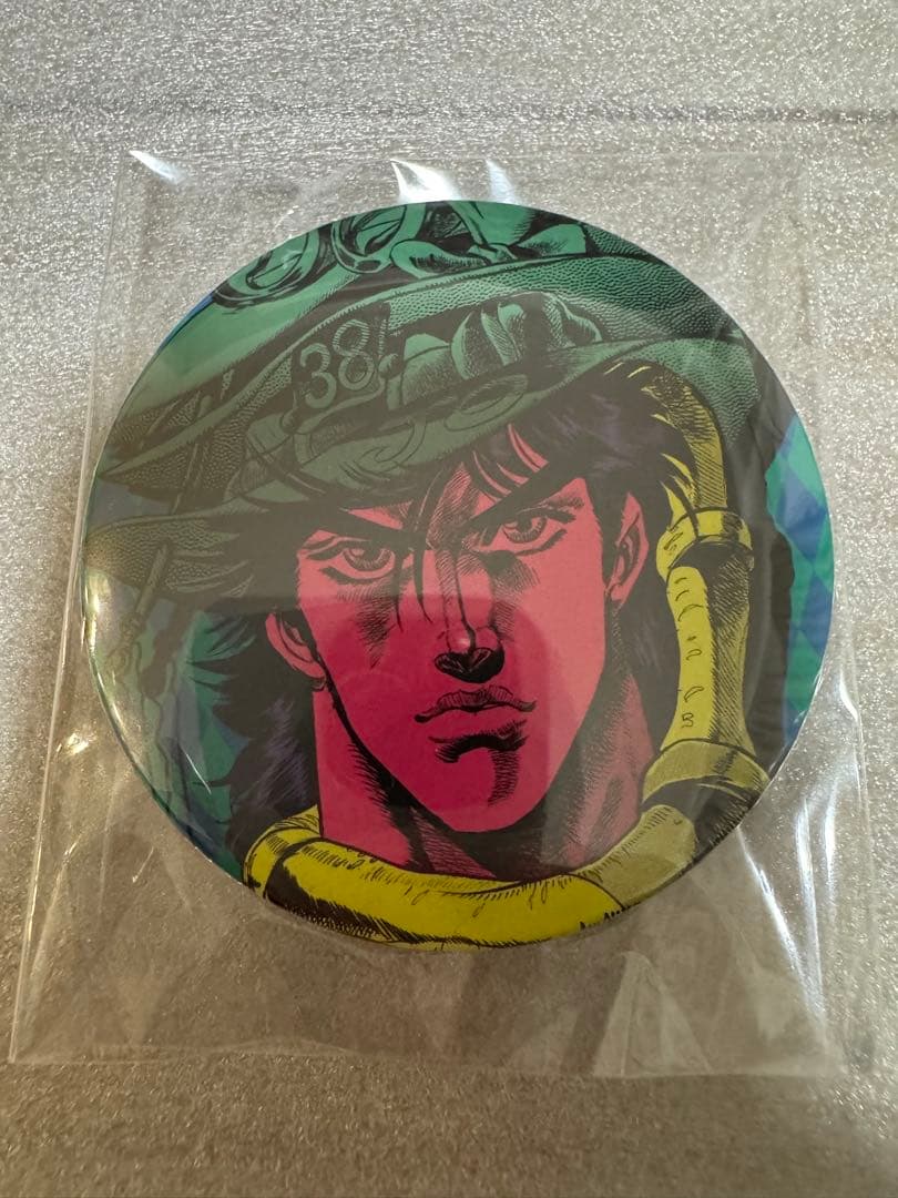 ジャンプ展　ジョセフジョースター　缶バッジ