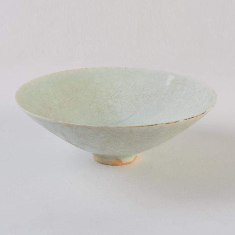 Big Chef　中国　影青　青白磁　陰刻　花文鉢　C　9105