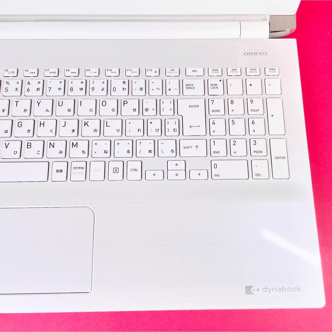 美品✨️動作良好ノートパソコン✨️綺麗な白カメラ サクサク快適SSD✨️在宅ワーク事務