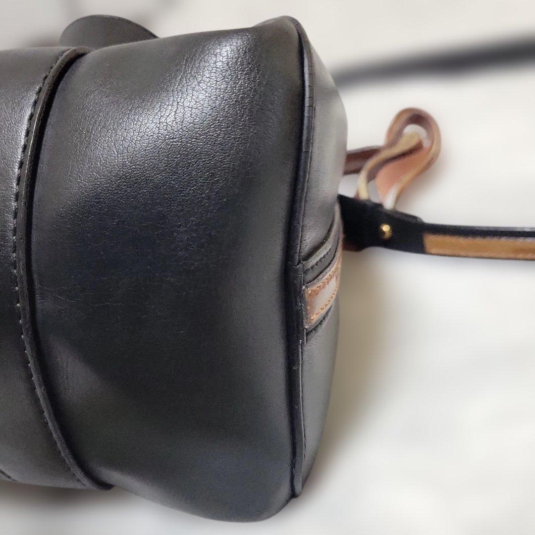 Chloe 黒 レザー ショルダーバッグ