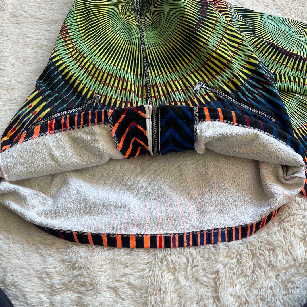 【美品】SPACE TRIBE サイケデリック　パーカー　マルチカラー