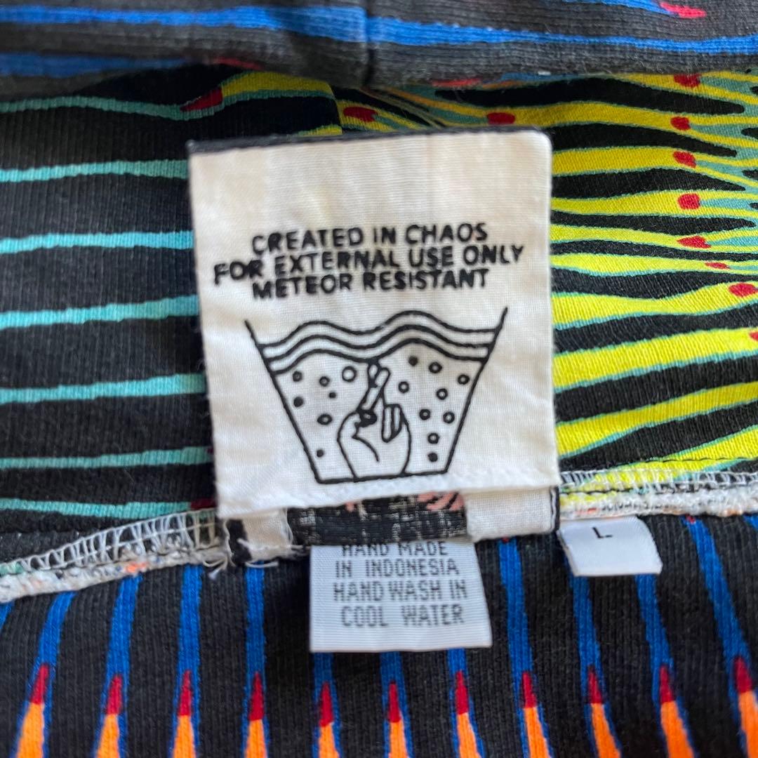 【美品】SPACE TRIBE サイケデリック　パーカー　マルチカラー