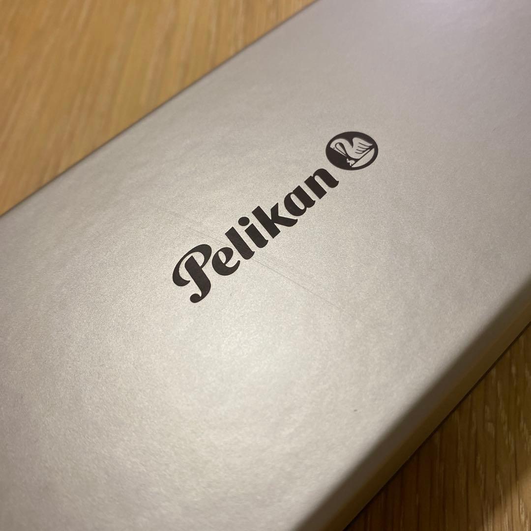 Pelikan ボールペン 黒 マーブルブラウン