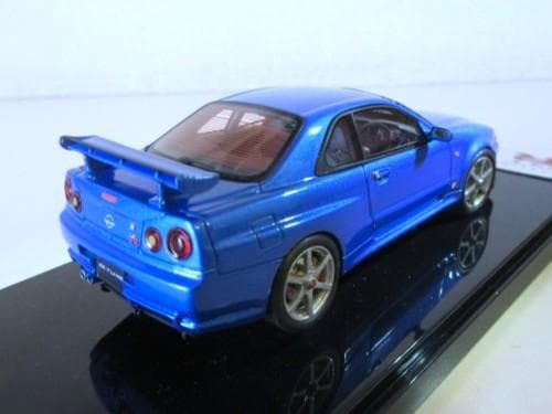 特価 BBR 1/43 日産 スカイライン GT-R(R34) ベイサイドブルー