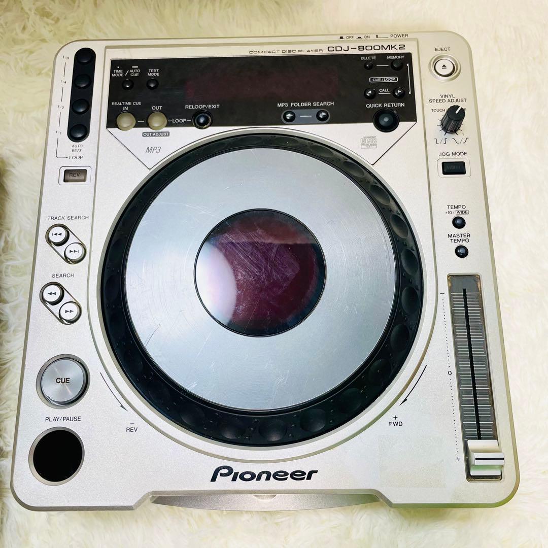 ジャンク　2台セット　Pioneer CDJ-800MK2