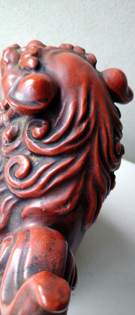 唐獅子    陶器置物    ①