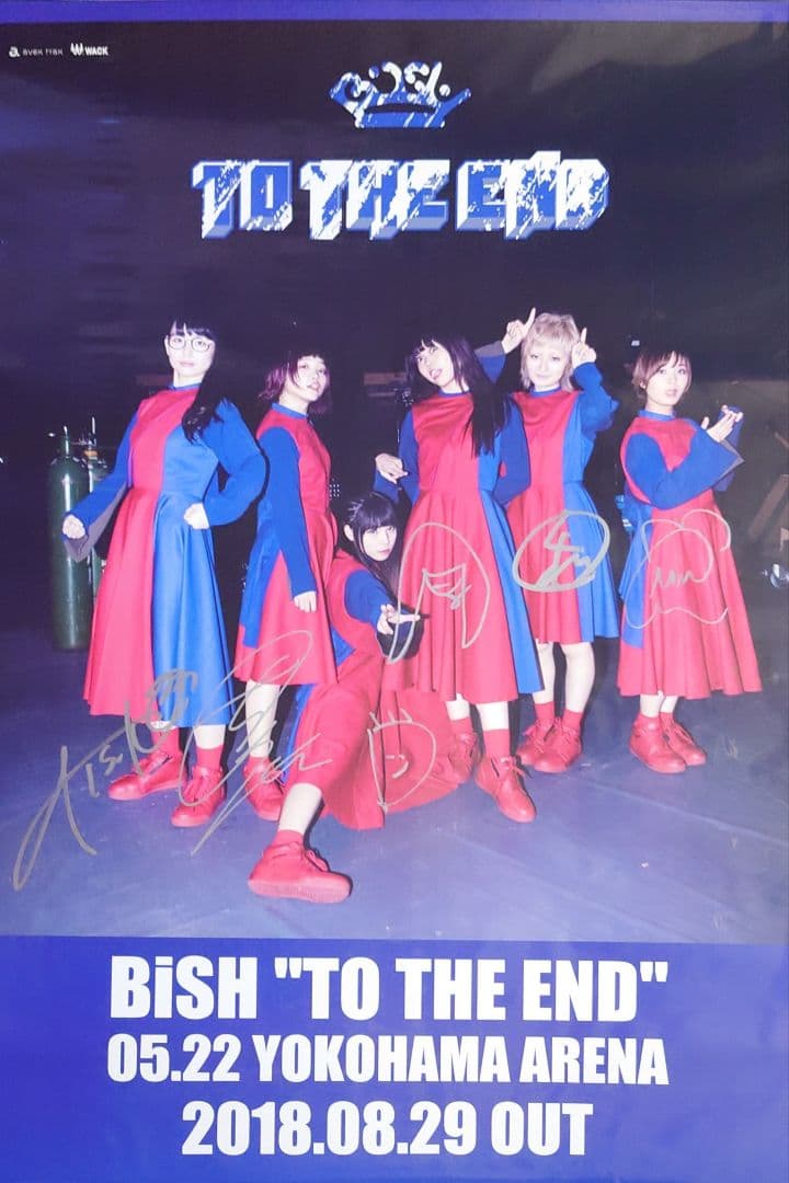 送込【BiSH/PEDRO/ExWHYZポスター17枚】 直筆サインB2ファイル
