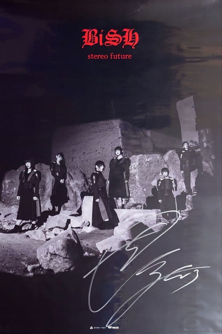 送込【BiSH/PEDRO/ExWHYZポスター17枚】 直筆サインB2ファイル