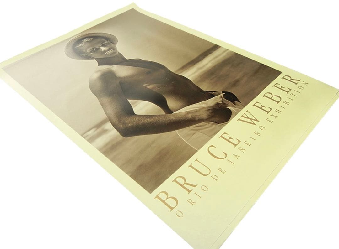 レア！BruceWeber ブルースウェーバー　ポスター　vintage