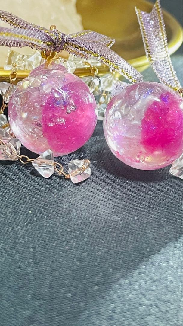 即購入可❣️②1番花 河津桜✨キラキラcharm