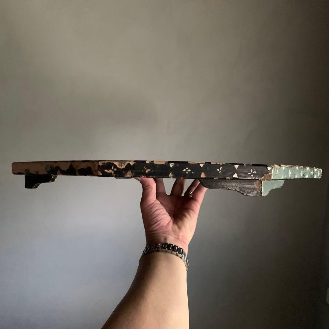 李朝 螺鈿 八角盆 朝鮮美術 古美術 古道具 アンティーク