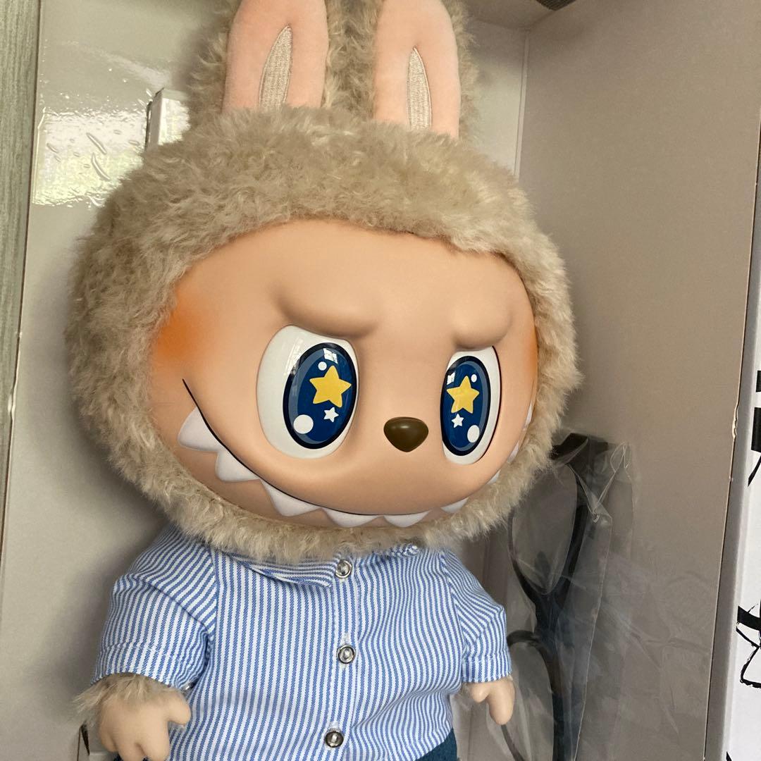 ポップマート ザ モンスターズ フラップ ウィズ ミー ぬいぐるみ　ラブブ