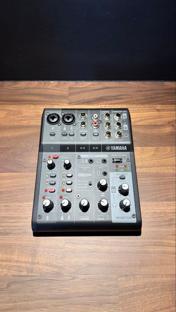 YAMAHA AG06 MK2 ブラック 箱・説明書付き