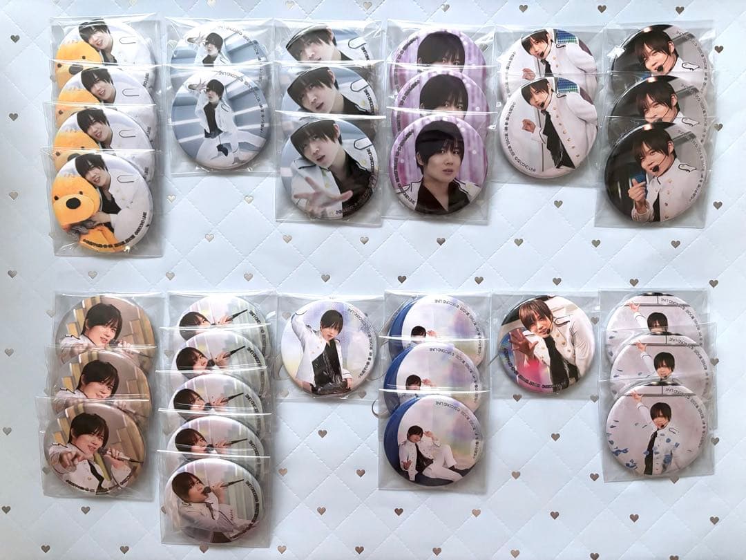 小松昌平の盤・番・絆！ 第29回 第30回 缶バッジ 94点