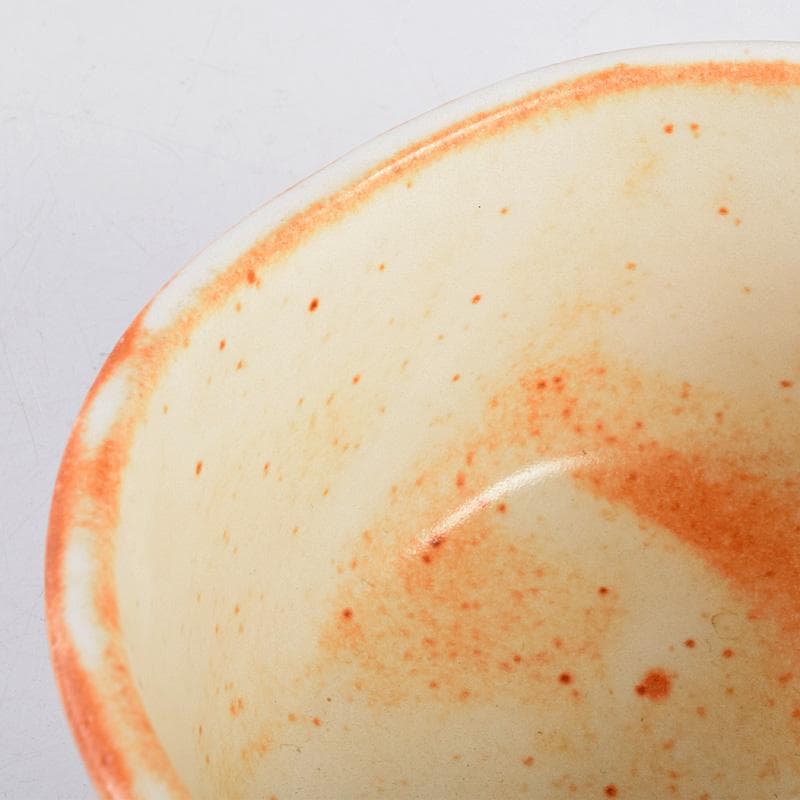 茶道具　若尾利貞作　志野茶碗　仕覆付　共布共箱　C　R9225