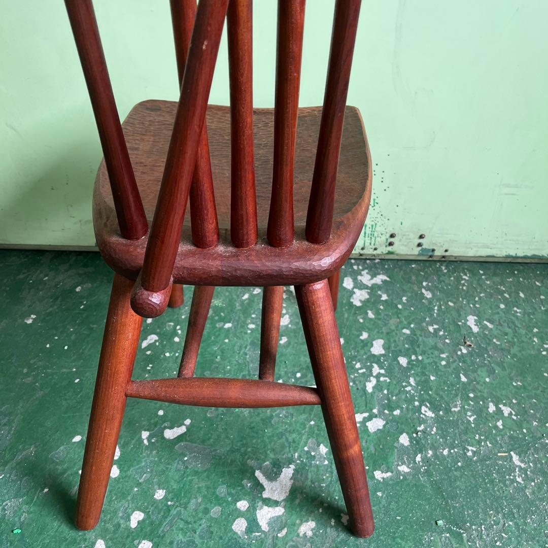 ★ チェア 椅子 木製 昭和レトロ アンティーク 鳥 家具 インテリア 望 格安