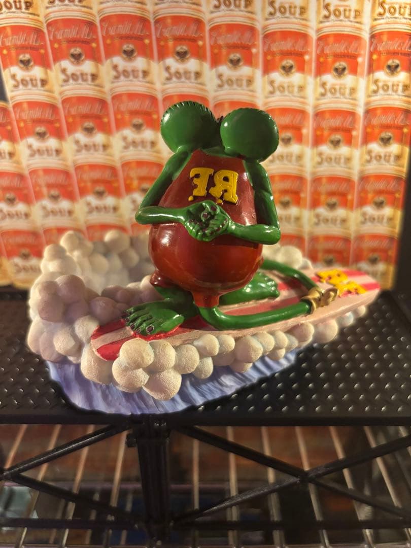 ☆超希少☆ラットフィンクサーフィンオブジェ☆