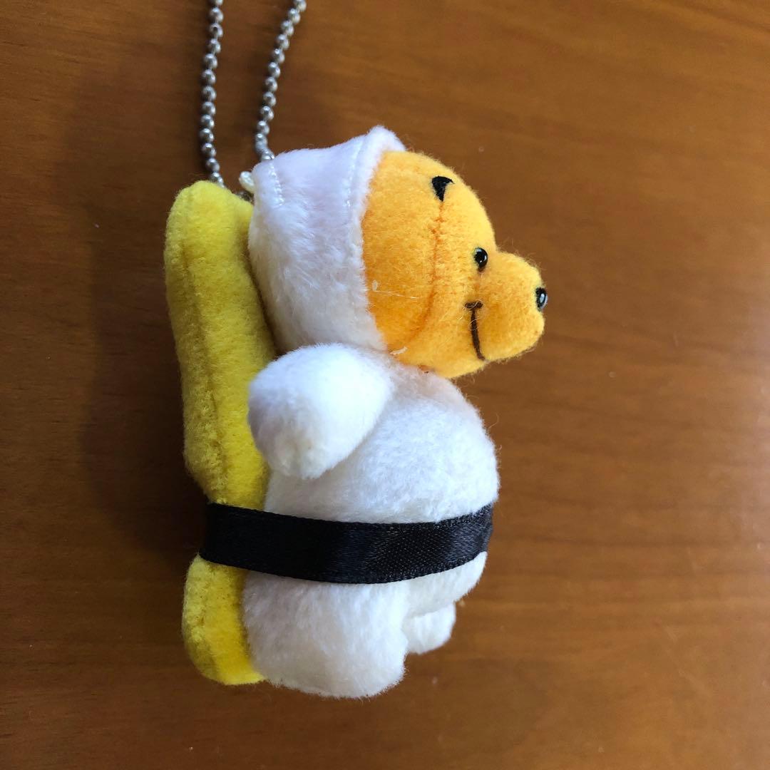 ぬいぐるみキーホルダー　くまのプーさん（お寿司）【５個セット】