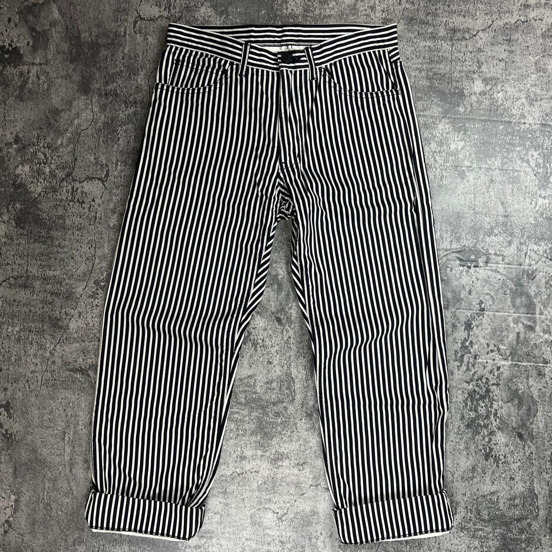 コムデギャルソン オムプリュス ストライプ パンツ
