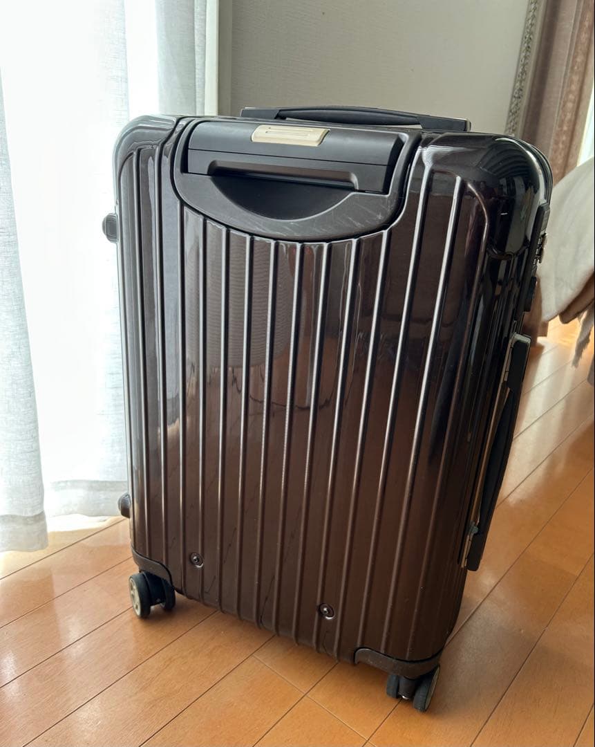 リモワ　サルサデラックス　35L 4輪　グロスブラウン　機内持込　キャリーケース