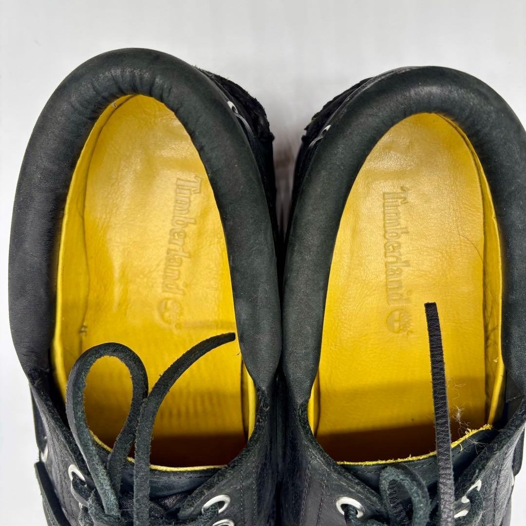美品✨ timberland 3eye デッキシューズ ヌバック 黒 26.5