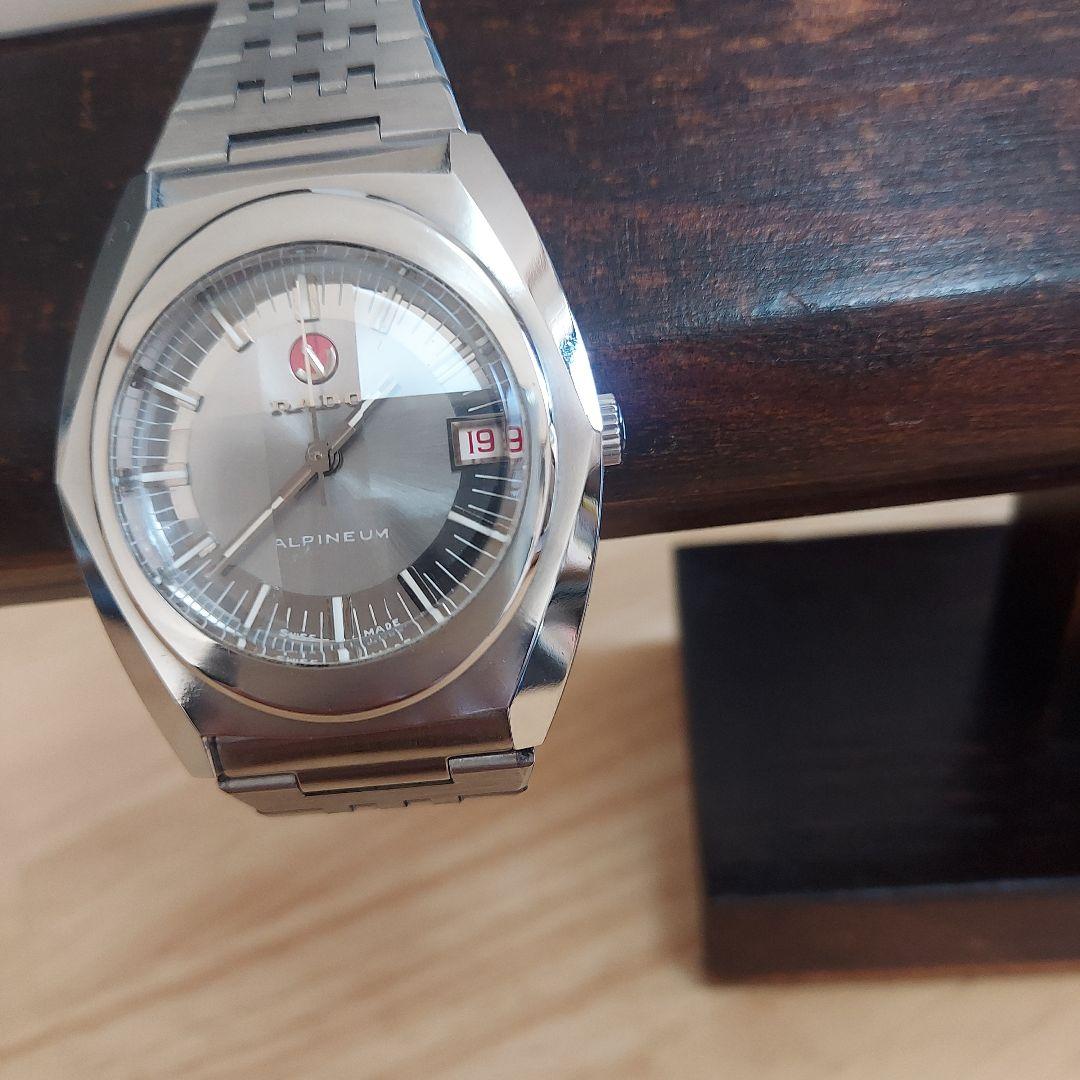 ALPINEUM 自動巻き時計 シルバー　Rado