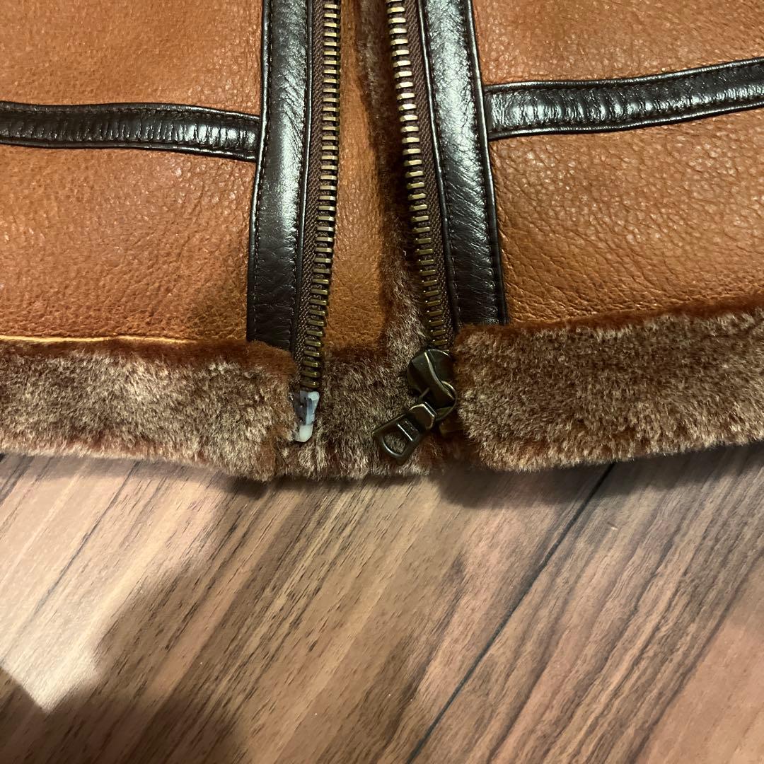 B3 JOURNALSTANDARD別注　アンノウン リアルムートンブルゾン