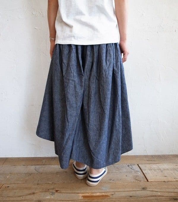 美品 00 キャピタル KAPITAL IDG シャンブレー アミッシュパンツ