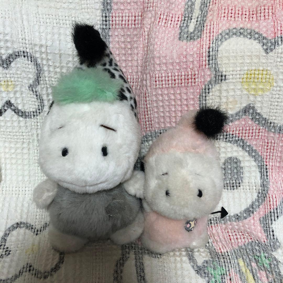 サンリオ　平成レトロ　小悪魔　ぬいぐるみ　2コセット　中古品　旧ロゴ有り