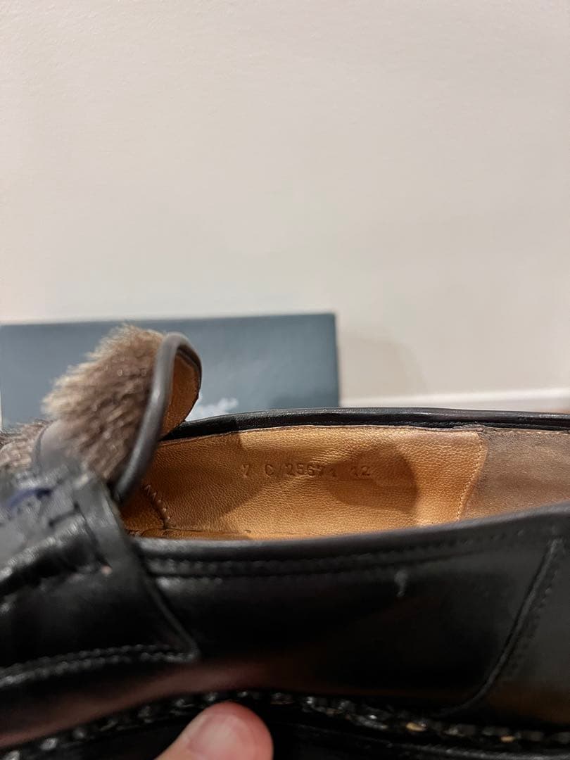 Paraboot ランス フォック　7 アザラシ 黒　リスレザー