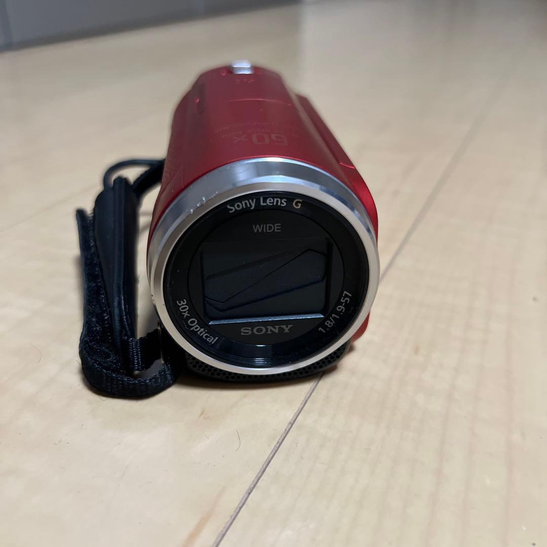 SONY HDR-CX680 レッドビデオカメラ 本体