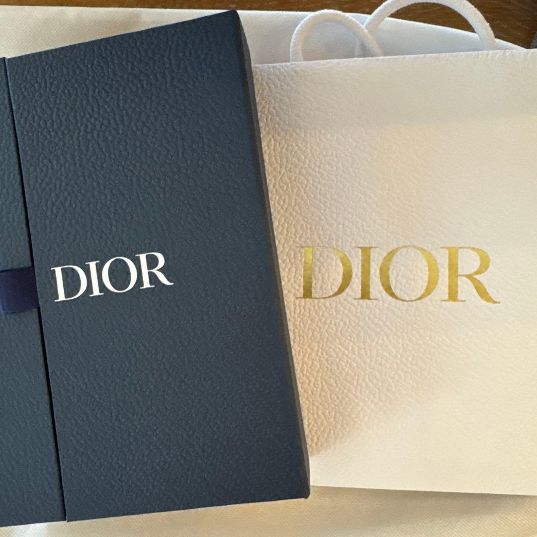 Dior ジャカードソックス Lサイズ 黒