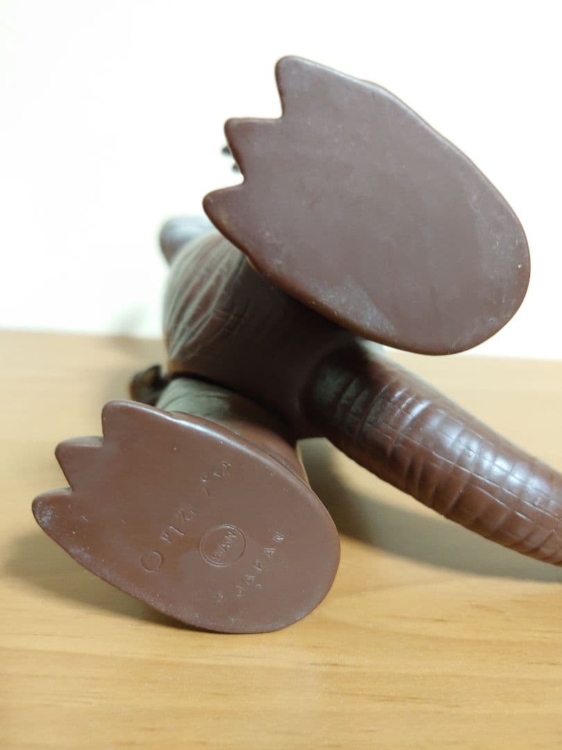 【当時もの】マルサン　ソフビ　ネロンガ　初代ウルトラマン　エラー品