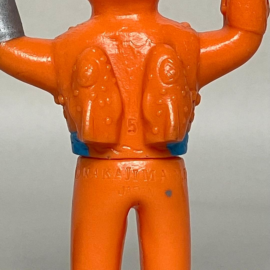 当時物 アストロミュー5 ミニソフビ 中嶋製作所 亀マーク 面とれ