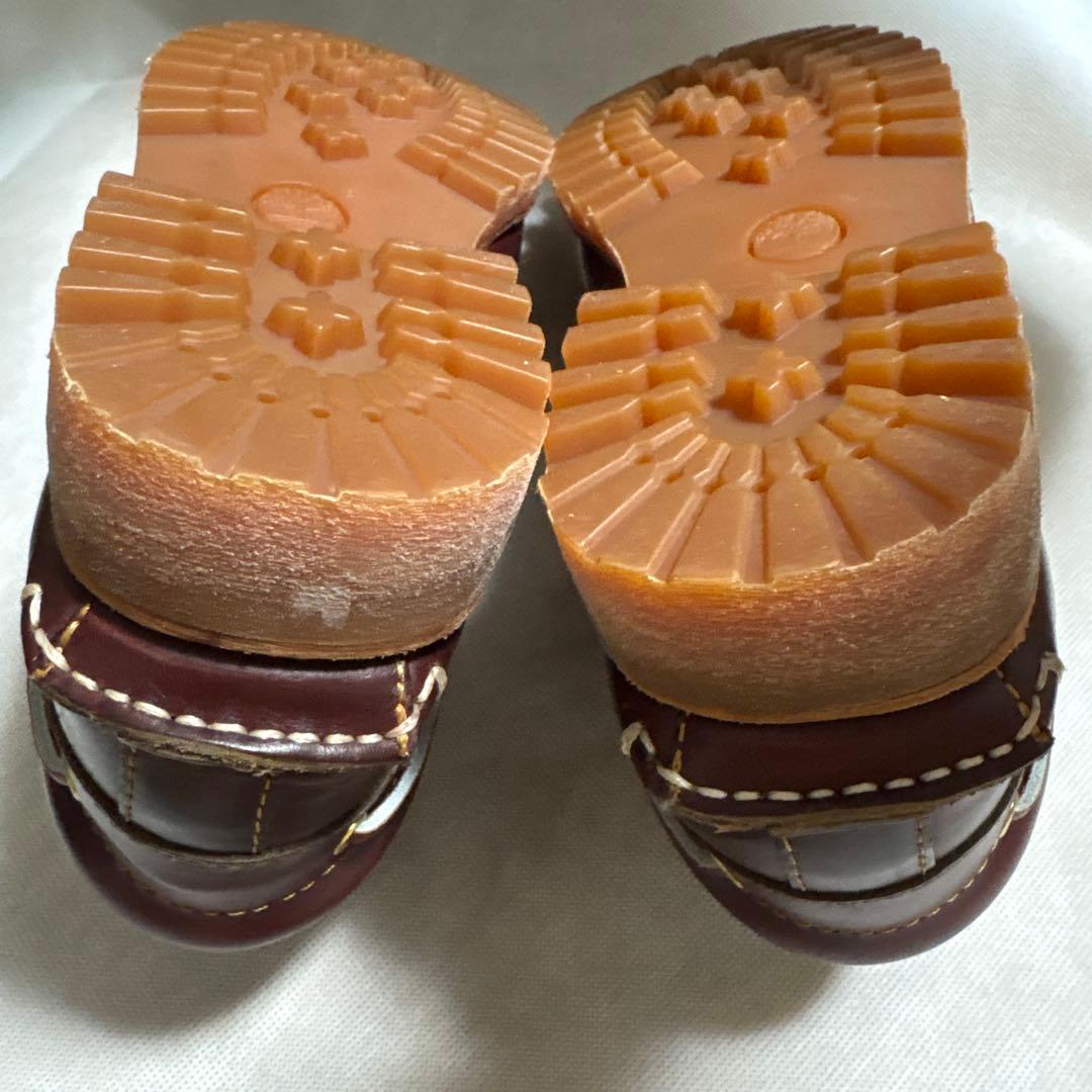 新品同様 Timberland スリーアイ ブラウン ティンバーランド モカシン