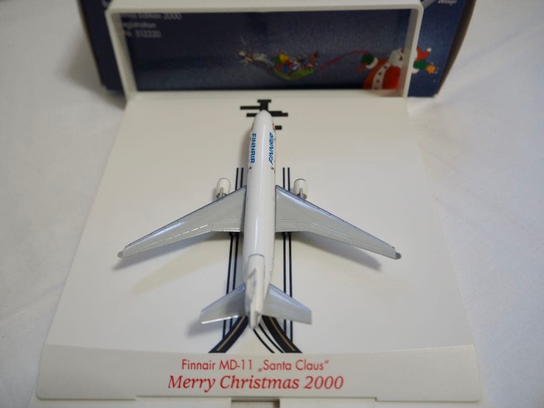 herpa フィンエアー 1/500 MD-11 Santa Claus
