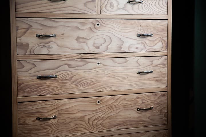 *商談中 [古家具] 木製たんす チェスト 幅820高1010奥行410 送料込