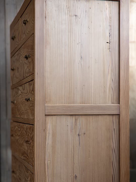 *商談中 [古家具] 木製たんす チェスト 幅820高1010奥行410 送料込