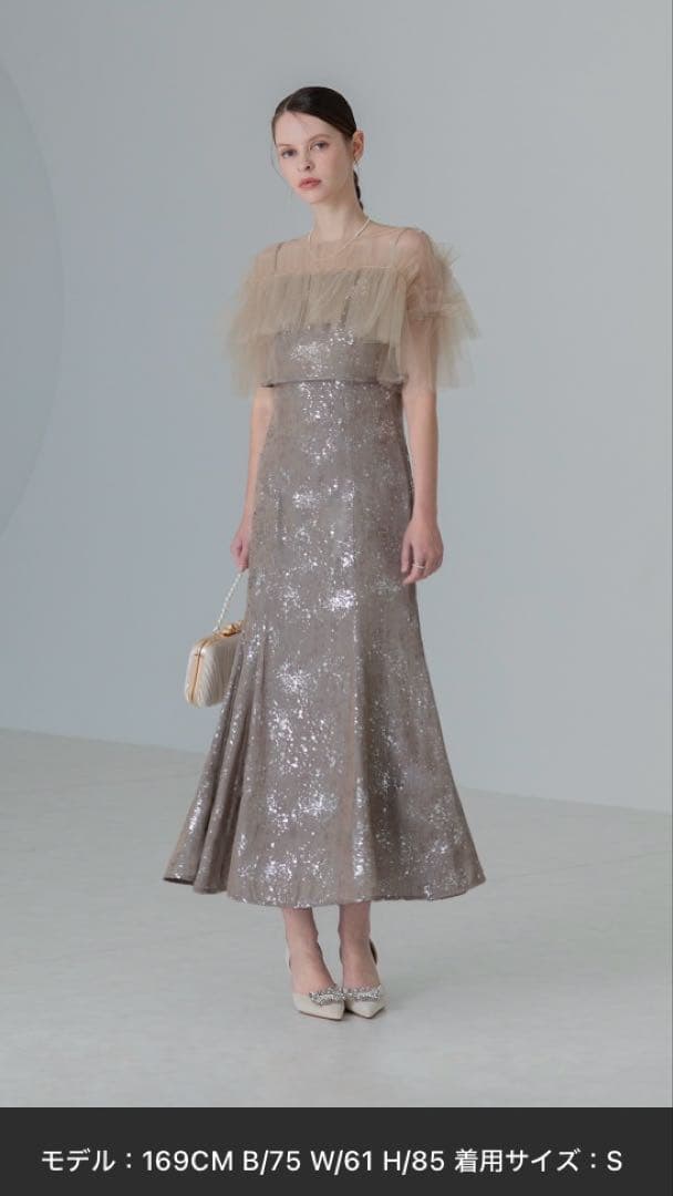 leja オケージョンドレス　結婚式ドレス　パーティドレス Sサイズ