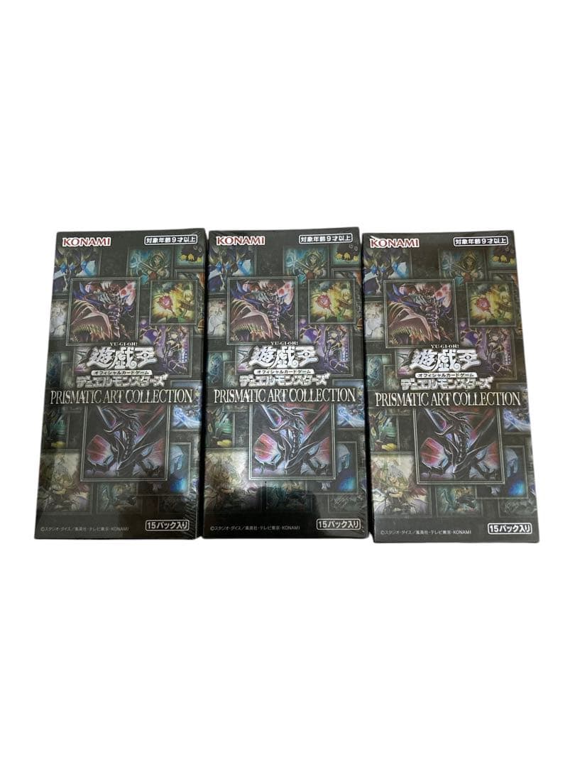 新品　遊戯王　プリズマティックアートコレクション　未開封3箱