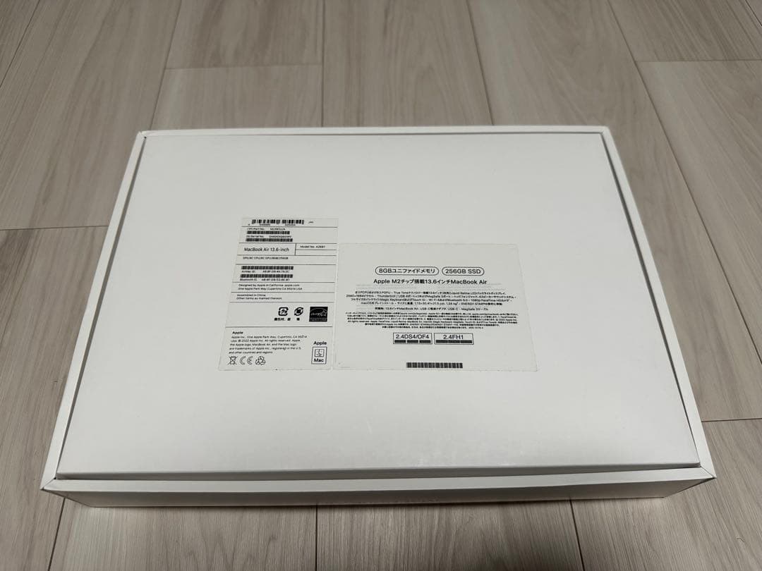 MacBookAir M2 2022年モデル 13.6インチ