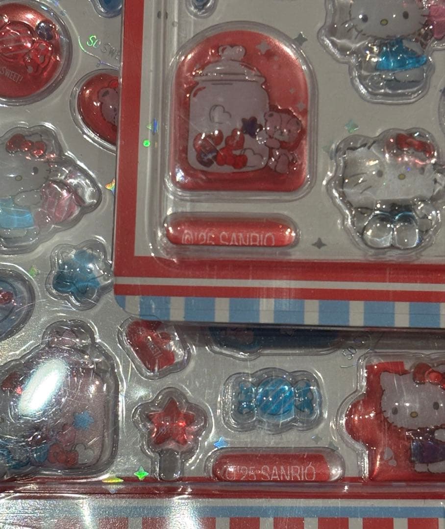 新品　ボンボンドロップシール　サンリオ　うるちゅる　正規品　84枚セット　,